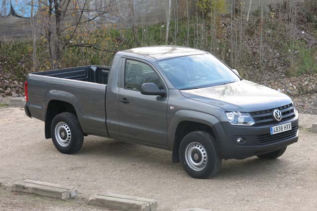 El VW Amarok más industrial cuenta con tres toneladas de peso total en carga.
